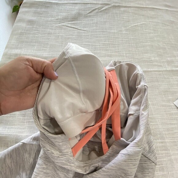 Lululemon Stash n Run Tank Top‎ Wee are From Space size 8 Strappy Back Running - Picture 7 of 8